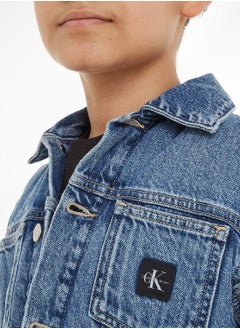 Calvin Klein Jeans Kids, Boys' Jacket - Outwear - Cotton, Denim , Blue - pzsku/ZE89BE2A4AF2ABE972817Z/45/_/1723737135/f67adaf4-6905-46fe-9986-bfab48c935f3