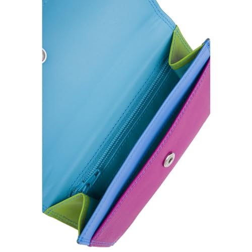 mywalit Double-Flap Wallet Leather Purse | 6 Credit Card Slots | ID Window, Coin Pockets & Pen | Liguria | Classy & Compact Accessory for Men & Women | Perfect for Everyday Use - Image 3