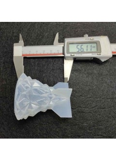 Hobizubi Crystal Stone Resin Epoxy, Soap and Candle Mold 6 x 4 cm - Code: 84  - Image 2