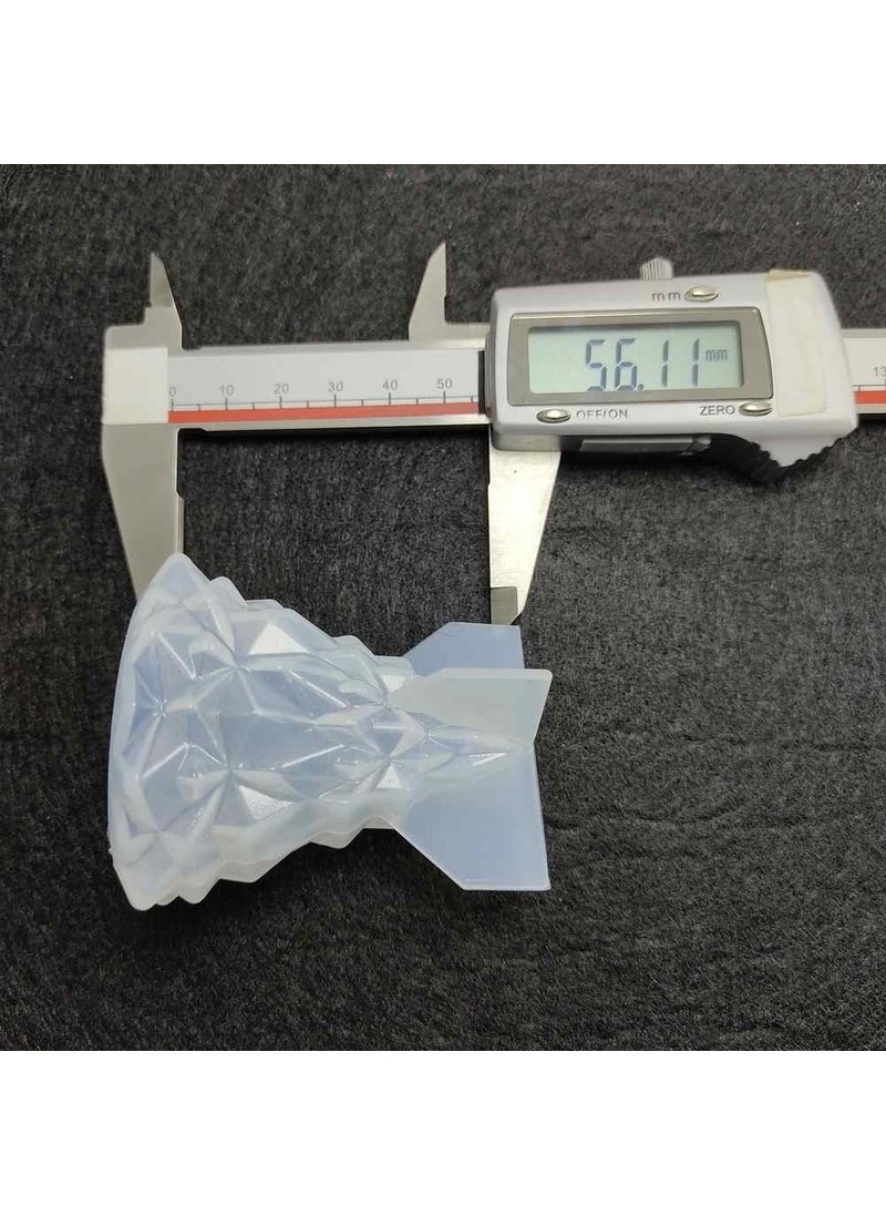 Hobizubi Crystal Stone Resin Epoxy, Soap and Candle Mold 6 x 4 cm - Code: 84  - Image 2