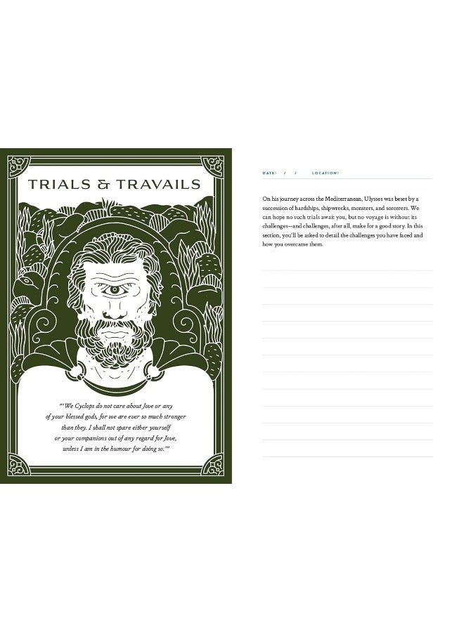 The Odyssey Travel Journal: A Memory Book Inspired by the Classic Tale of Adve  - Image 4