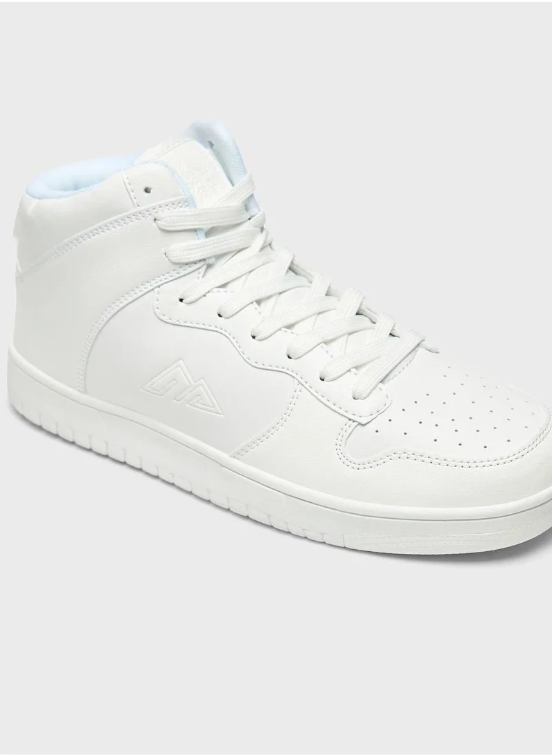Oaklan by Shoexpress Lace Up High Top Sneakers