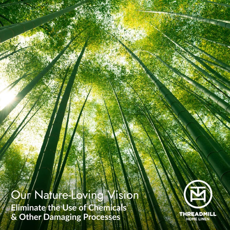 Threadmill Rayon Bamboo Pillow Cases King Size Set of 2 - Bamboo Sheets Silk Cooling Satin Pillowcases for Hair and Skin, Soft Breathable Pillowcase with Envelope Closure for King Pillows, Light Grey - Image 5