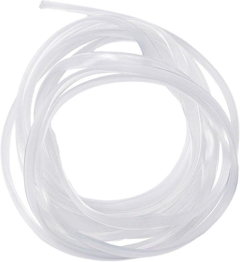 Clear PVC Door Edge Trim Strip 10 Foot U Channel Rubber Scratch Protector No Drill Installation - Image 1