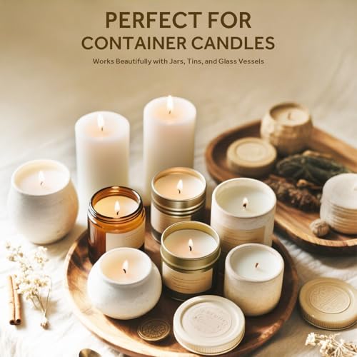 NORVENCE Soy Wax for Candle Making, Natural Soy Wax Flakes 10lb, Premium Candle Wax for DIY Candle Crafting - Image 5