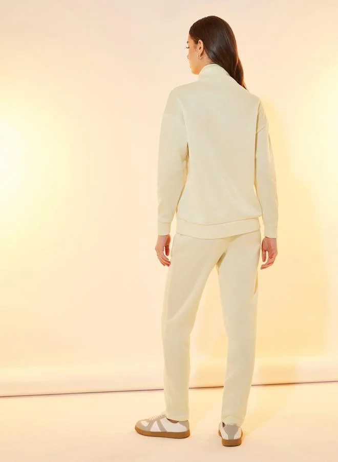 Take Two Turtle Neck Long Sleeve Sweatshirt & Joggers Co-Ords