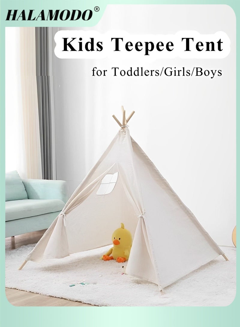 هالامودو خيمة تيبي للأطفال خيمة لعب قابلة للطي وقابلة للغسل خيمة تيبي عالية الجودة خيمة لعب داخلية وخارجية للأطفال الصغار والفتيات والفتيان - Image 1