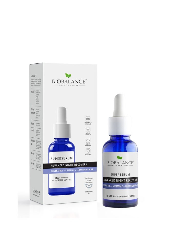 Biobalance Superserum Advanced Night Recovery 30ml
