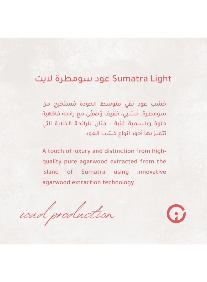 آي عود عود سومطرة فاتح نقي - 12 عود - Image 4