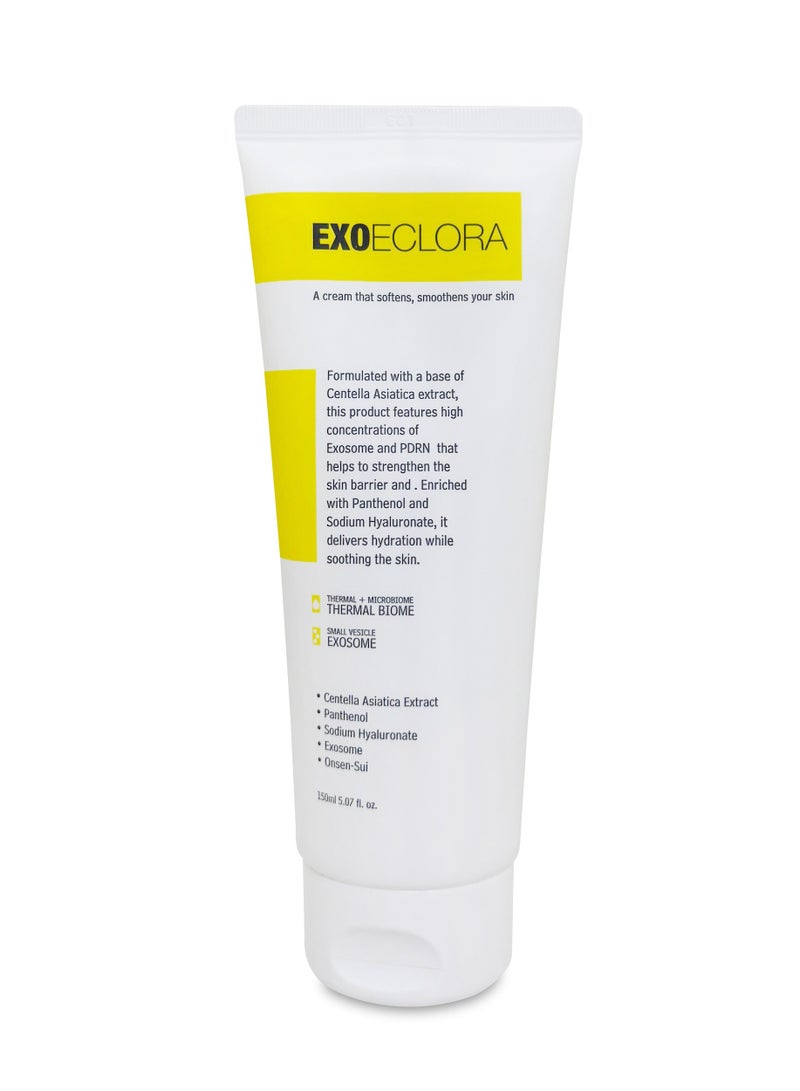 EXOECLORA Korean Exosome Cream with Centella Asiatica, 150ml – Anti-Aging & Skin Regeneration - Hydrating & Soothing Total Care Cream for All Types of Skin - Image 4