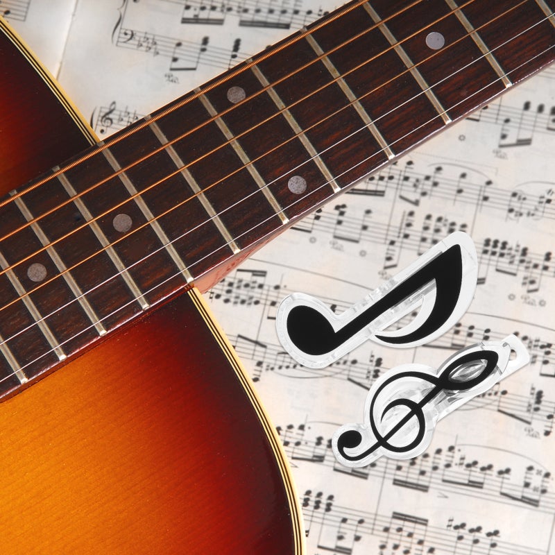 20pcs Music Book Clip Music Not Shape Bookmark Music Book Page Holder Clamp - Image 4