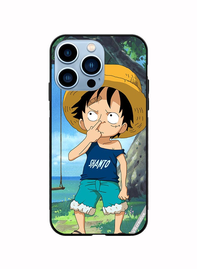 VR CREATIVE Protective Case Cover For Apple iPhone 14 Pro Max Monkey Dluffy Design Multicolour - Image 1