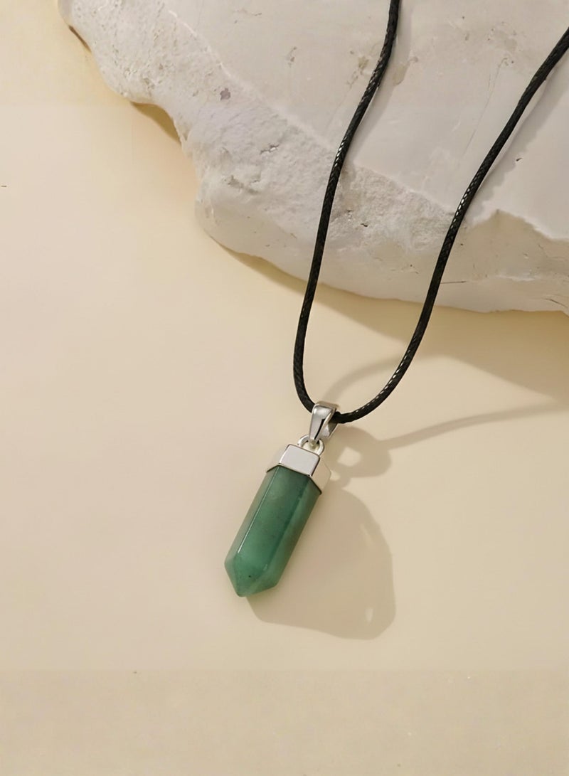 British Fossils Crystal Energy Aventurine Pendant - Image 5