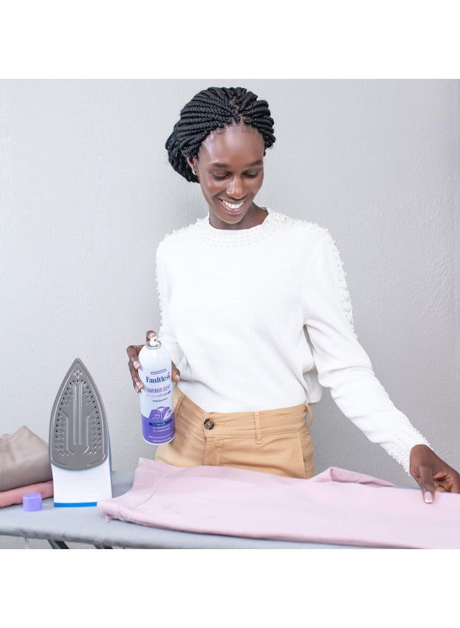 Faultless Laundry Starch Spray, Faultless Lavender Spray Starch 20 oz Cans for a Smooth Iron Glide on Clothes & Fabric Even Spray, Easy Iron Glide, No Reside (Pack of 4) - Image 5