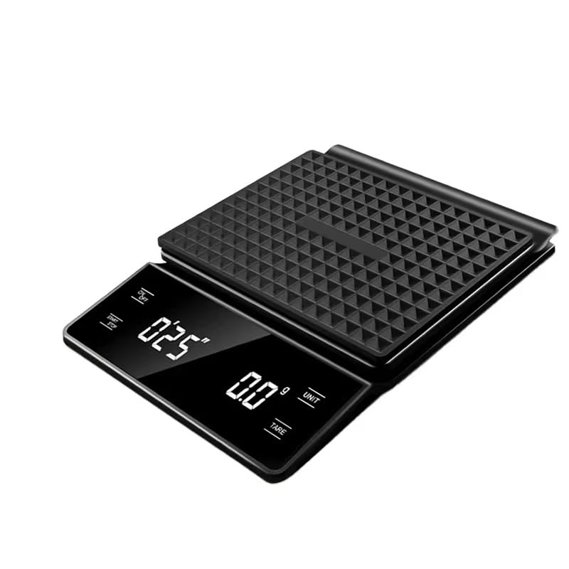 Evolt Digital Coffee Scale with Timer, 0.1 g to 3 kg Precision, for Coffee Brewing and Baking - Image 1