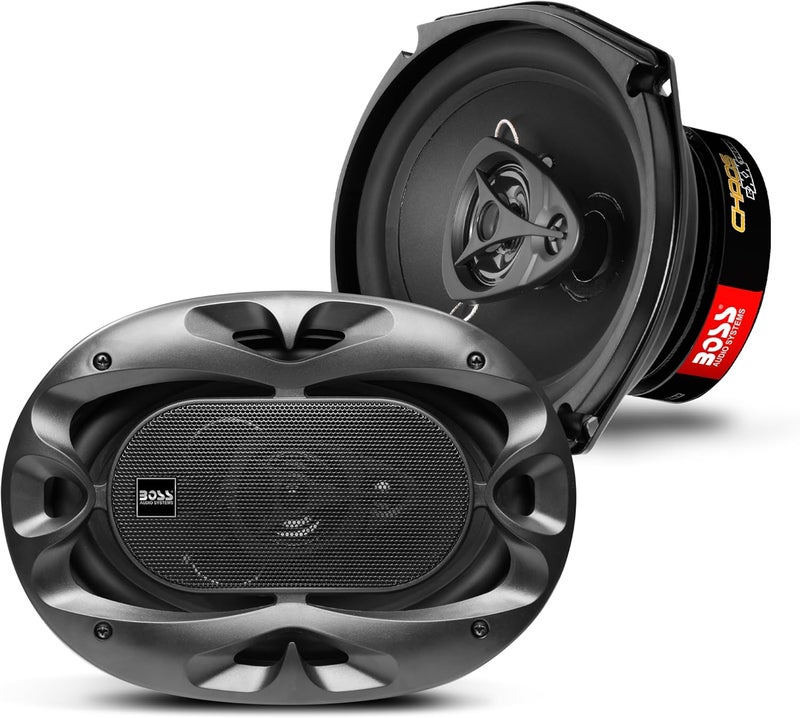 BOSS AUDIO SYSTEMS بوس أنظمة الصوت CH6930B سلسلة الفوضى مكبرات صوت أبواب السيارة 6 × 9 بوصة - 400 واط كحد أقصى، 3 طرق، صوت كامل النطاق، تويتر، متكامل، تباع في أزواج - Image 1