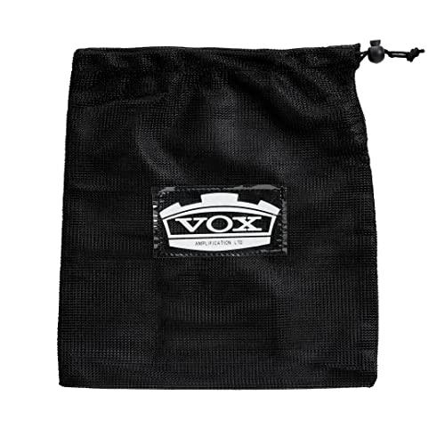 VOX VCC090 Blue Coiled 1/4" Cable with Mesh Bag, 29.5' - Image 3