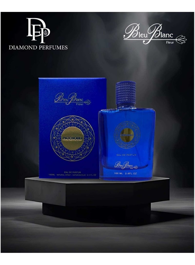 Bleu Blanc Fleur Patchouli Eau De Parfum For Men - 100 ML