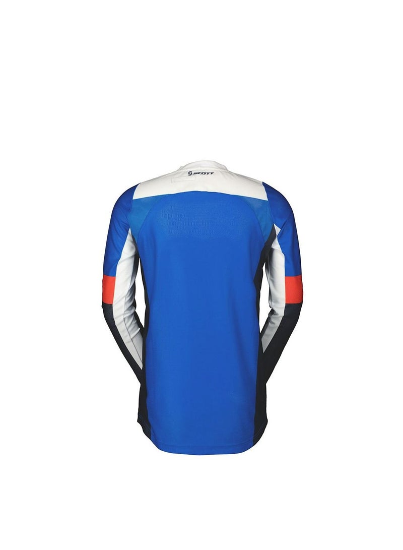 Scott 450 Angled Light 2023 Motocross Jersey Light blue/Red - Image 2
