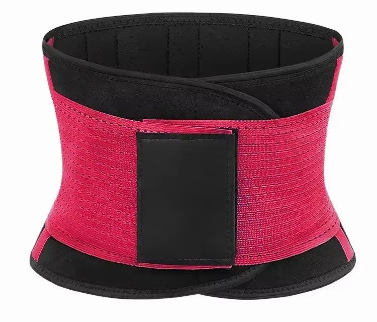 Bluejw Women Men Neoprene Adjustable Waist Trimmer - Sports Workout Fitness Back Lumbar Support Slimming Belt Waist Trainer - Image 1