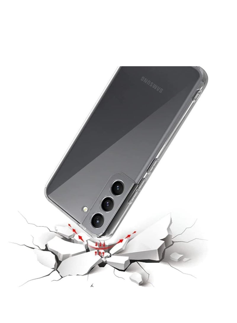 DUSALA Case for Samsung Galaxy S22 Plus Case Cover Clear With Camera Protection, Anti-Yellowing Back Cover For Samsung Galaxy S22 Plus 5G (6.6) Transparent - Image 3