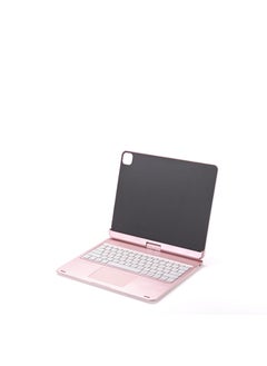 GULFLINK Wireless Keyboard with TouchPad for iPad Pro 12.9 inch (2018/2020/2021) Pink  - Image 2