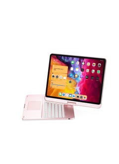 GULFLINK Wireless Keyboard with TouchPad for iPad Pro 12.9 inch (2018/2020/2021) Pink  - Image 3