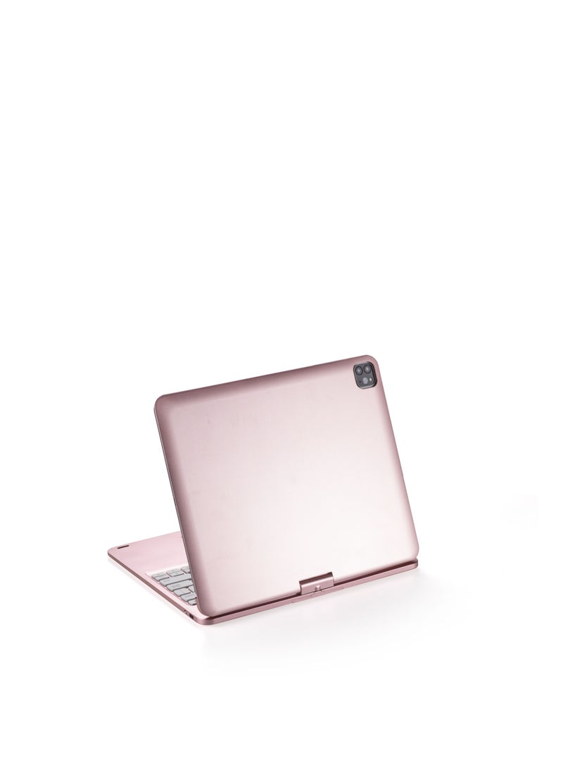 GULFLINK - Wireless Keyboard with TouchPad for iPad Pro 12.9 inch (2018/2020/2021) Pink - Image 1