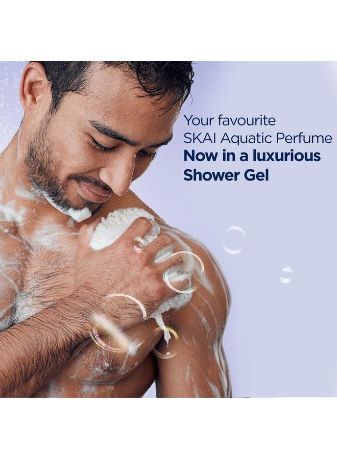 Bella Vita Luxury Skai Aquatic Unisex Body Wash Refreshing Shower Gel For Deep Cleansing, Hydrating & Moisturising Skin With Aloe Vera 500 Ml - Image 2