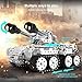 HI-REEKE HIREEKE 3D Metal Puzzle Set Military Battle Tank Model Toy STEM Building Kit for Adult Gift DoubleBarreled969PCS - Image 4