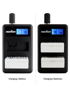 Norifon LI-40B Dual Channel LCD USB Charger for Olympus D-720, FE-230, FE-340, FE-280, FE-20, Stylus 710, 790SW, 770SW, 7010, 760, 720SW, VR-320, VR-310, X-935, X-905 Camera and More, LI-40B-DL  - Image 5