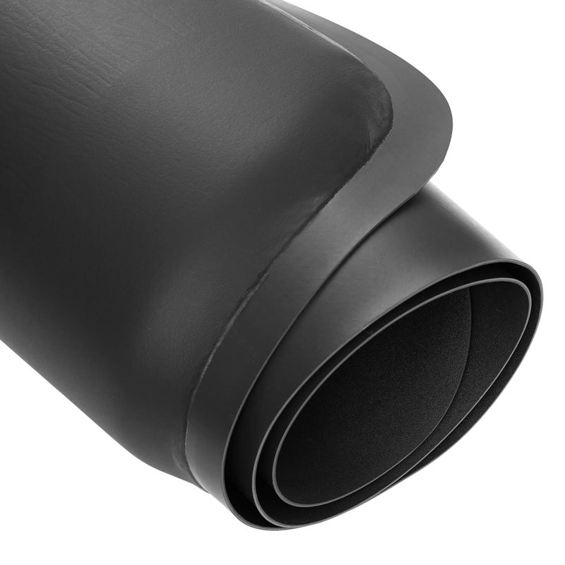 Saloniture 3 ft. x 5 ft. Salon & Barber Shop Chair Anti-Fatigue Floor Mat - Black Rectangle - 1/2 in. Thick - Image 5