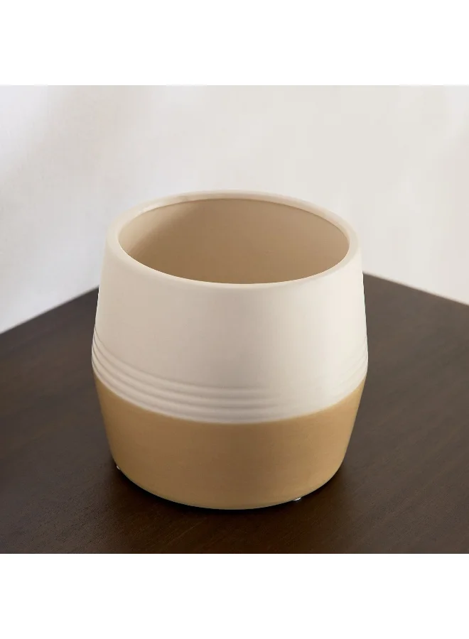 Home Box Vesus Dolomite Plant Pot - 14x14x12.3 cm