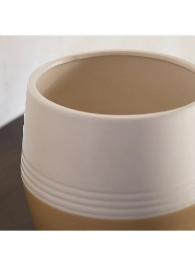 Home Box Vesus Dolomite Plant Pot - 14x14x12.3 cm