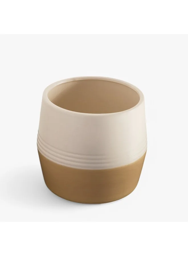 Home Box Vesus Dolomite Plant Pot - 14x14x12.3 cm