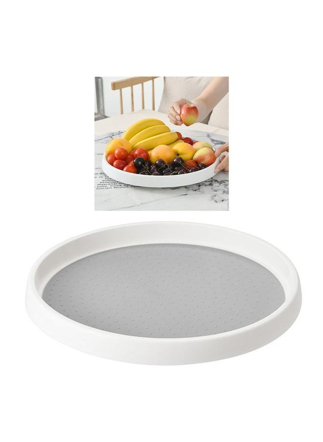 Thoraya Spice Turntable Spinning Rack Single Round Rotating Kitchen Spice Organizer for Cabinets Pantry Bathroom Refrigerator  - Image 5