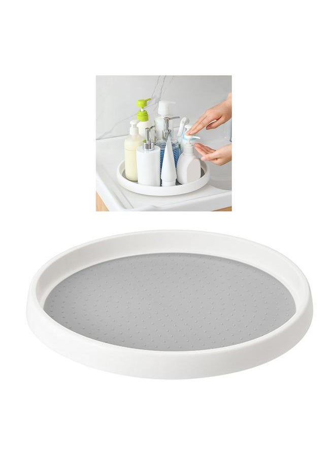 Thoraya Spice Turntable Spinning Rack Single Round Rotating Kitchen Spice Organizer for Cabinets Pantry Bathroom Refrigerator  - Image 4