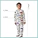 eatsleepdoodle Kids Coloring Pajama Set DIY Wearable Art Fairy Tale Pajamas for Girls Includes Washable Markers Fun Creative Sleepwear for Art Playtime Cotton Reusable Gift Idea for kids - Image 2