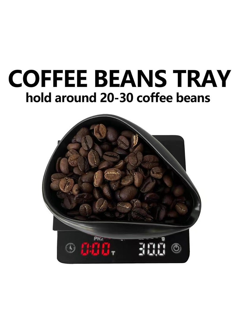 Laseta Coffee bean tray set (Black),Coffee Bean Dosing Cup and Spray Bottle Kit For Espresso  - Image 4