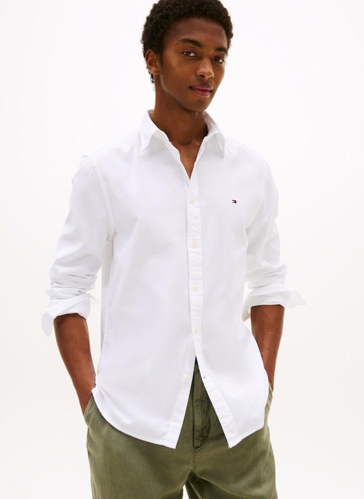 TOMMY HILFIGER Slim Dobby Shirt - Image 1