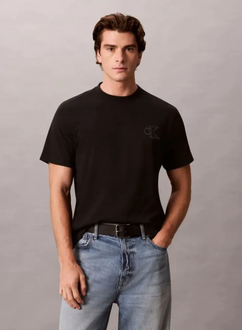 Relaxed Embossed Logo T-Shirt