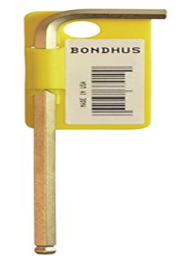 Bondhus 38056 3mm Ball End Tip Hex Key L-Wrench w/GoldGuard Finish, 98mm - Image 1