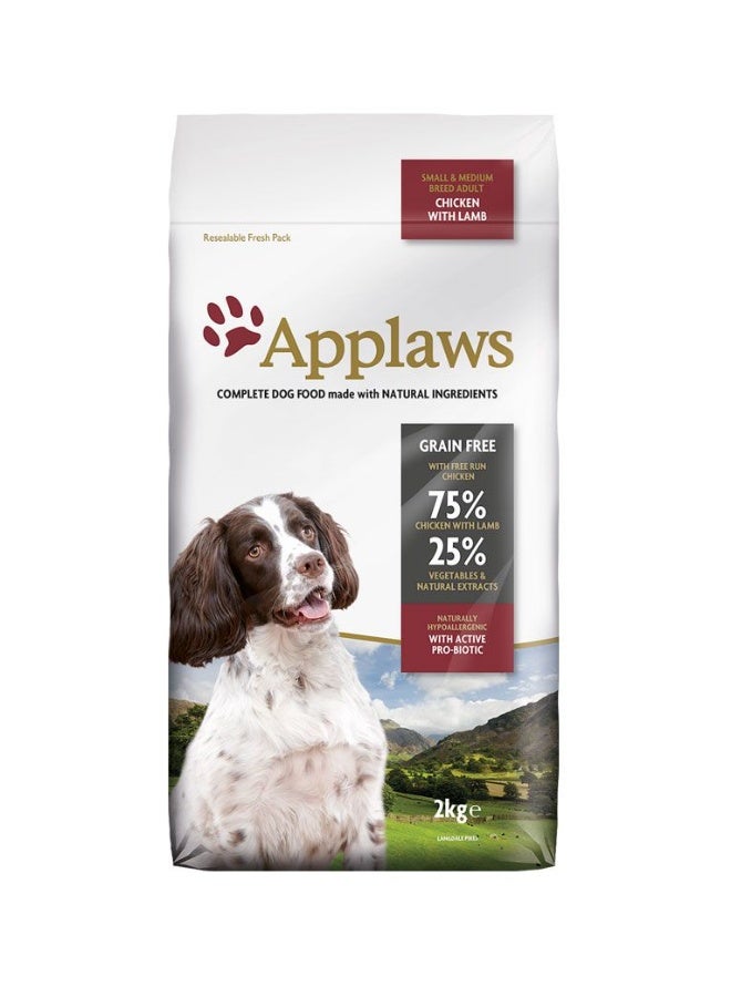 Applaws Chicken with Lamb Small & Medium Breed Adult Dry Dog Food