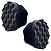 RXALASKA 2 Pcs Large Tire Shine Applicator Reusable Tire Dressing Applicator Wave Contoured Tire Sponge Pads for Car Detailing Cleaning 433 inch - Image 2