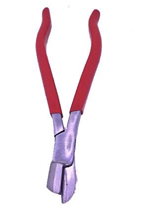 Oscar Heavy Duty V Jaw Ring Bending Pliers Branded 7 Red Ring Bending Plier Long for Hard Working New - Image 1