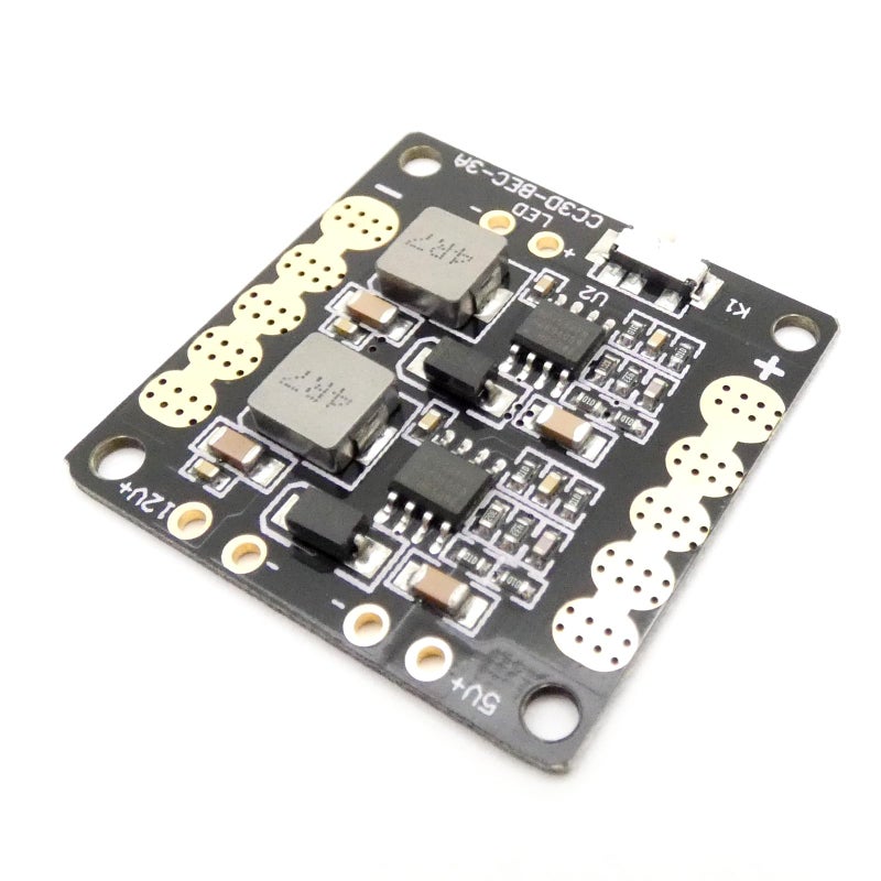 SpeedyFPV 5V 12V Power Distribution Board UBEC 305x305mm with Toggle Switch - Image 2