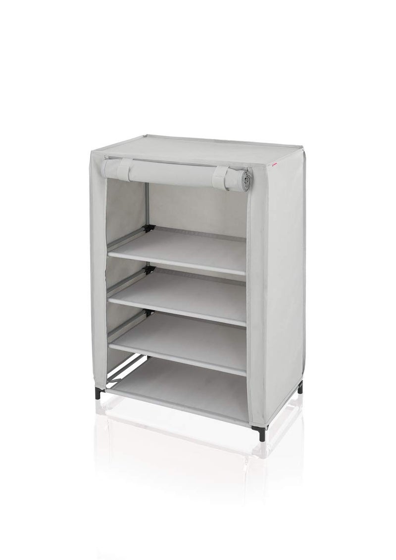 Leifheit Shoe Cabinet Grey/Foldable Shoe rack - Image 2