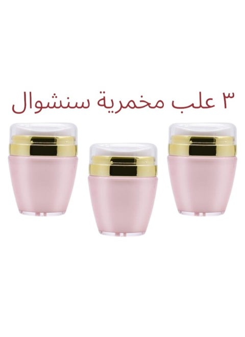 كريم مخمرية لمسة حريرية سنشوال 25 جم * 3حبات