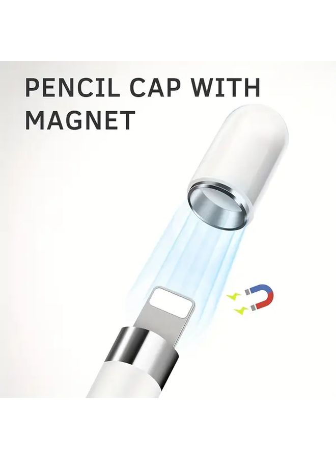 Magnetic Pen Caps Anti Loss Pencil Holder 6pcs Stylus Silicone Case Accessories - Image 5