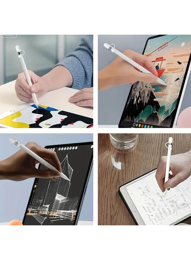 Magnetic Pen Caps Anti Loss Pencil Holder 6pcs Stylus Silicone Case Accessories - Image 4